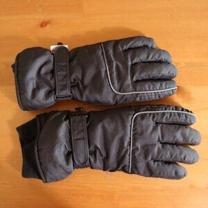 3M Thinsulate Large/XL, Pair of mens five fingered winter gloves, velcro strap